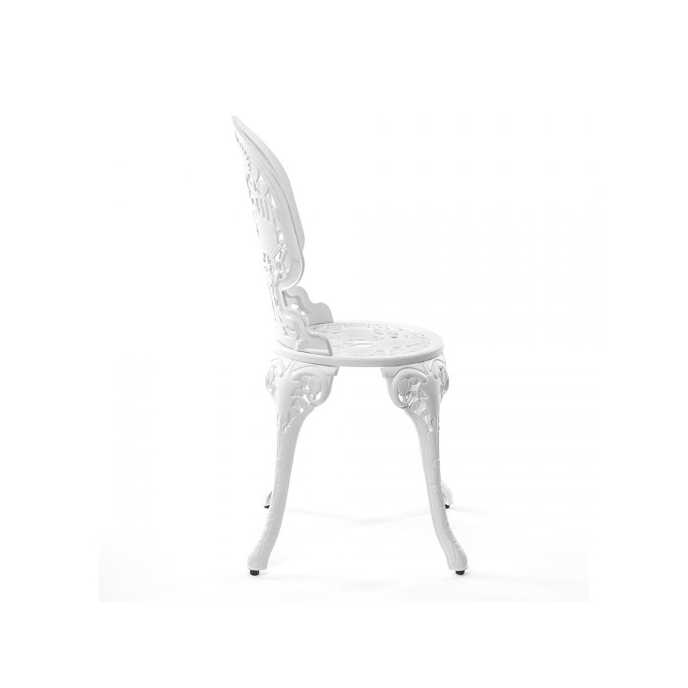 Стул Seletti Aluminium White, белый