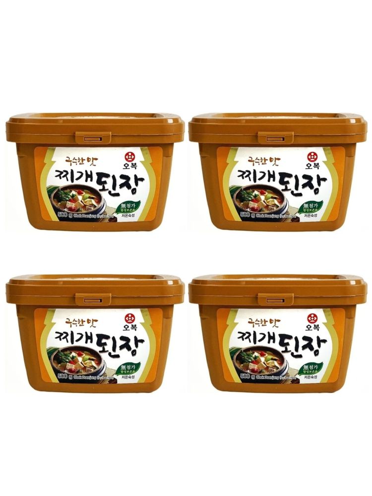 Соевая паста Obok Soybean Paste Денджянг 500 г x 4 шт