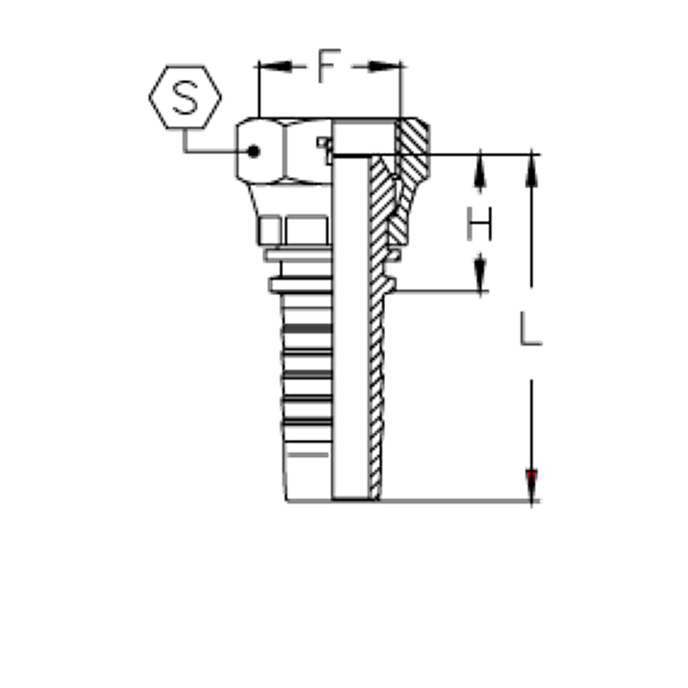 Фитинг DN 38 BSP (Г) 2