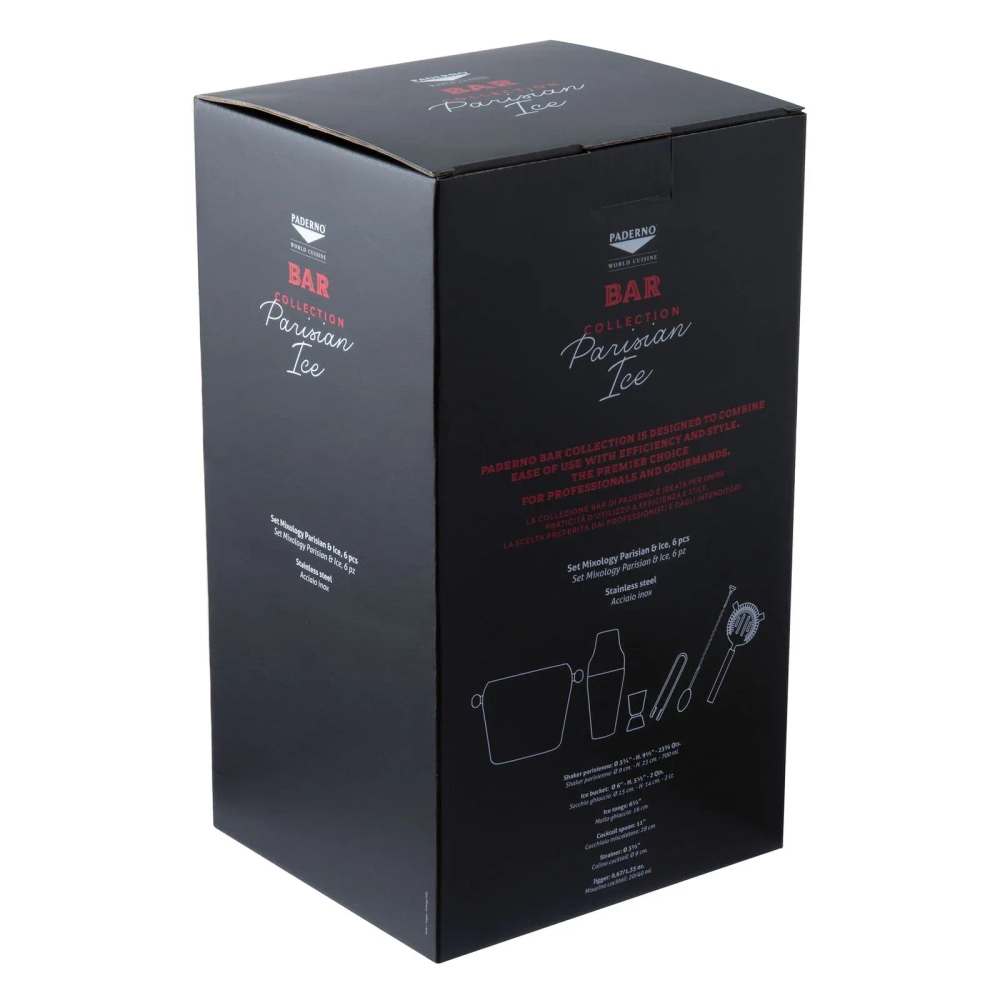 Paderno Парижский барменский набор 6 предметов медь EAN 8014808424427