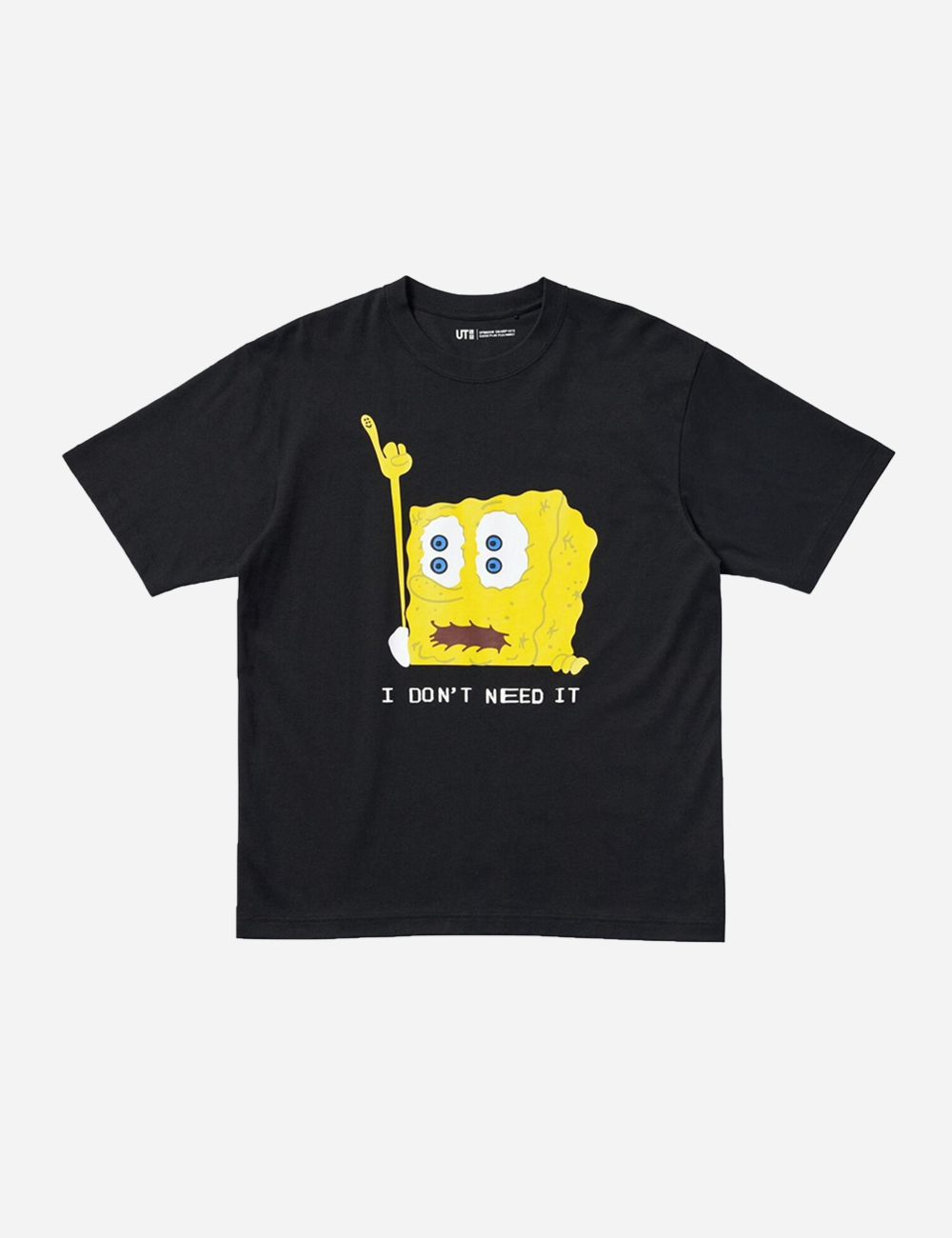 Uniqlo Sponge Bob Need White Tee (477915)