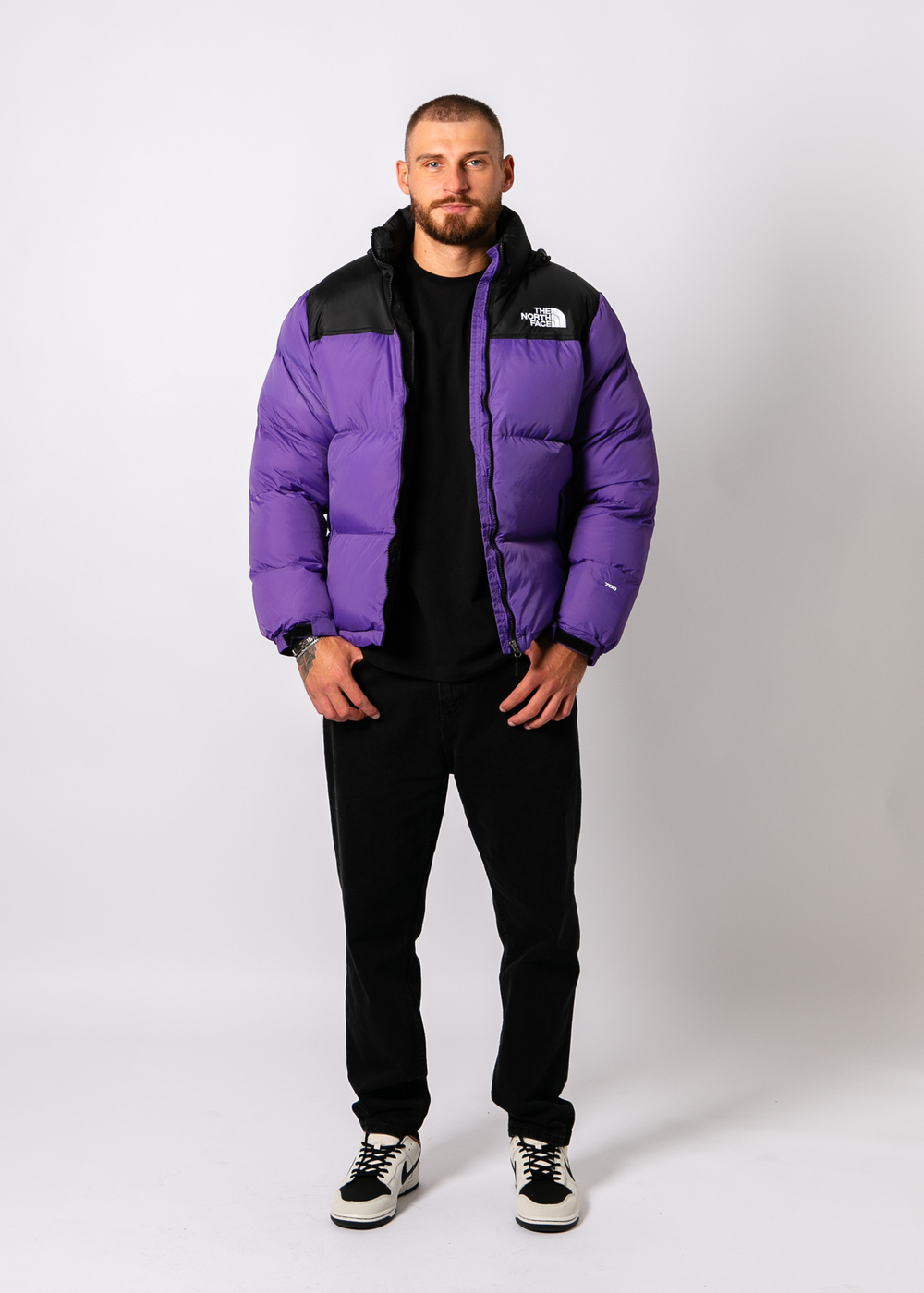 Куртка TNF 700 (синтепон.фиолет.)
