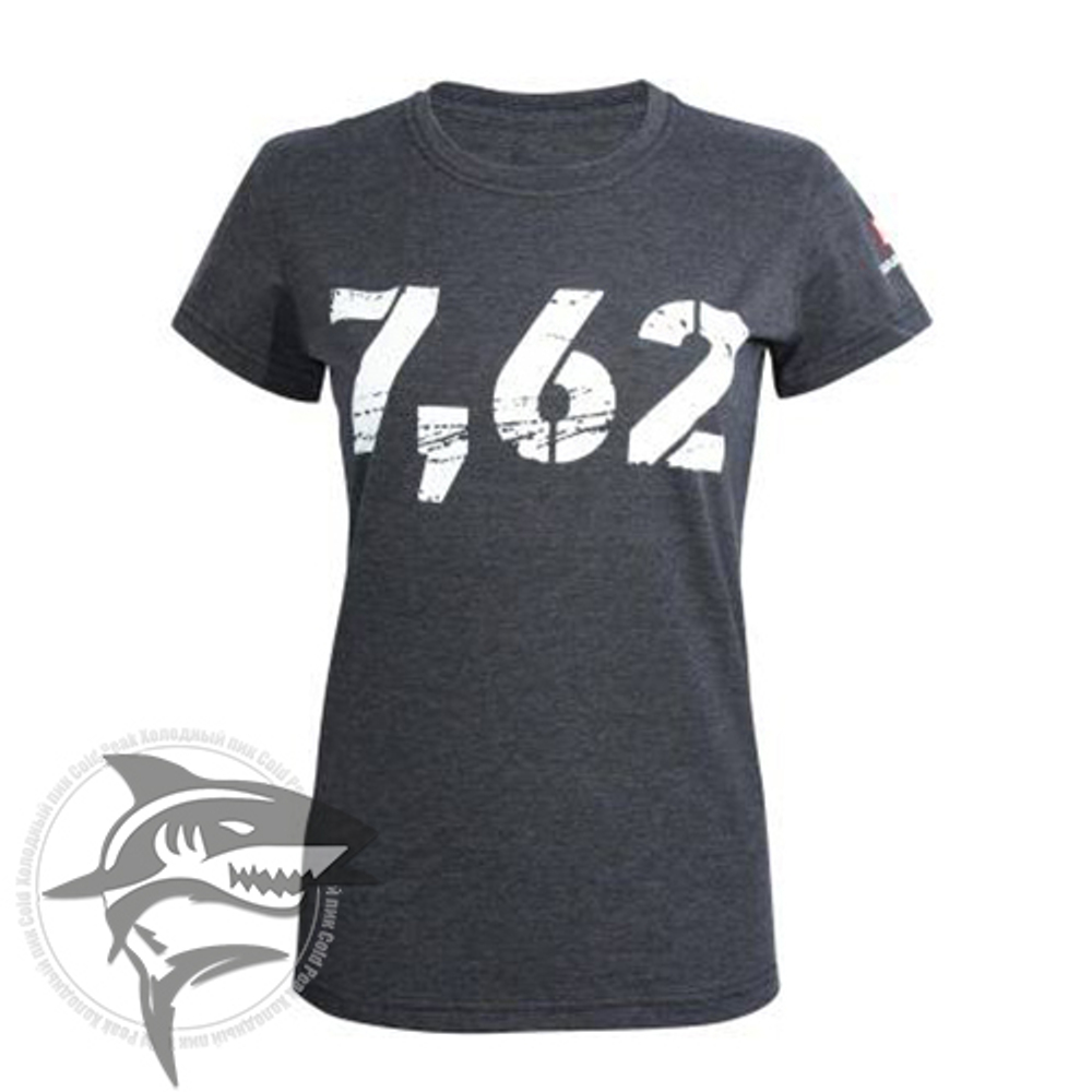 Футболка женская, принт “7,62”