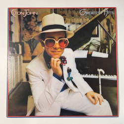 Винтажная виниловая пластинка LP Elton John Greatest Hits (Англия 1976)