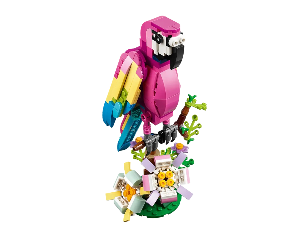 Конструктор LEGO Creator 3in1 31144 Экзотический розовый попугай, 3в1