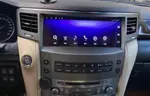 Магнитола для Lexus LX570 2007-2015 - Kuberg ZH-L1209 монитор 12.3" на Android 12, Быстрая, CarPlay, 4G SIM-слот