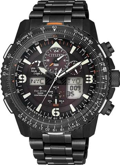 Японские наручные часы Citizen JY8085-81E с хронографом