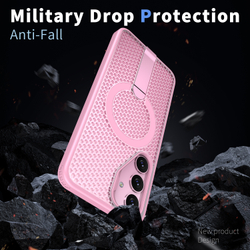 Прозрачный чехол Mesh Pro Magnetic Case для Samsung Galaxy S26 FE