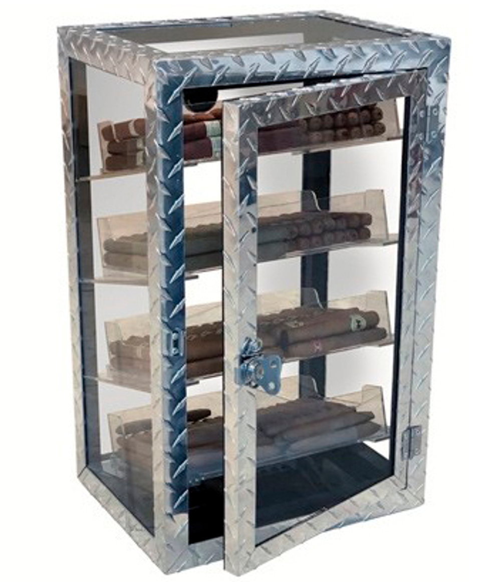 Хьюмидор для сигар Афисионадо Diamond Plate