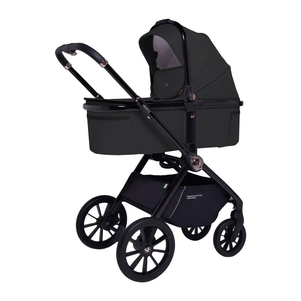 Коляска 2в1 Sweet Baby Vento Black