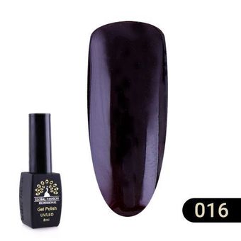 Гель лак BLACK ELITE 016, Global Fashion 8 мл