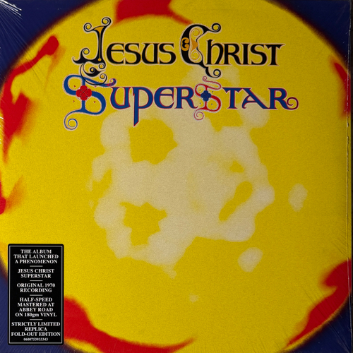 Jesus Christ Superstar -Andrew Lloyd Webber & Tim Rice 2LP (Германия 2021г.)