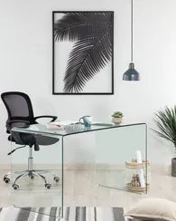Стеклянный письменный стол Glass 125х70 см