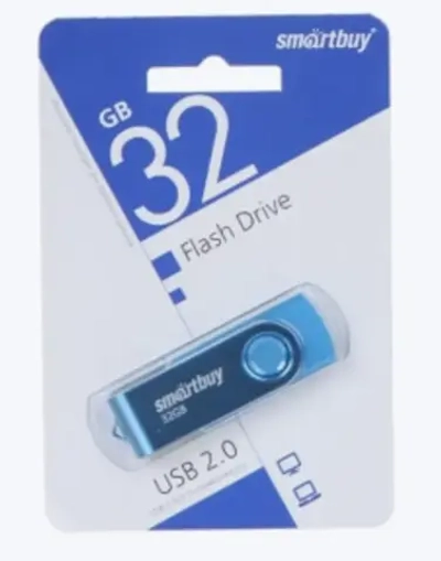 Флеш-накопитель 32 Gb Smartbuy Twist Blue