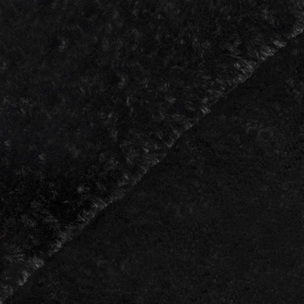 Плюш (ткань) Peppy PTB-002 288 г/м², 152 см / рул. 5 метров, черный/black