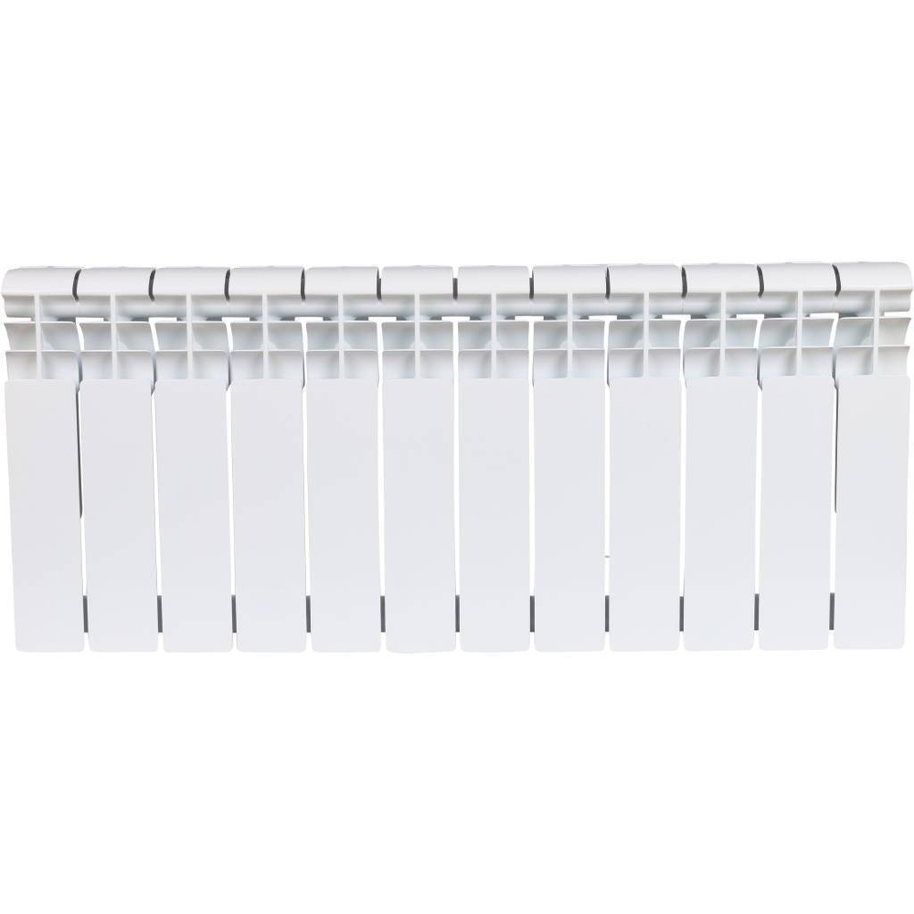 ROMMER Profi BM 350 (BI350-80-80-130) 12 секций радиатор биметаллический (RAL9016)