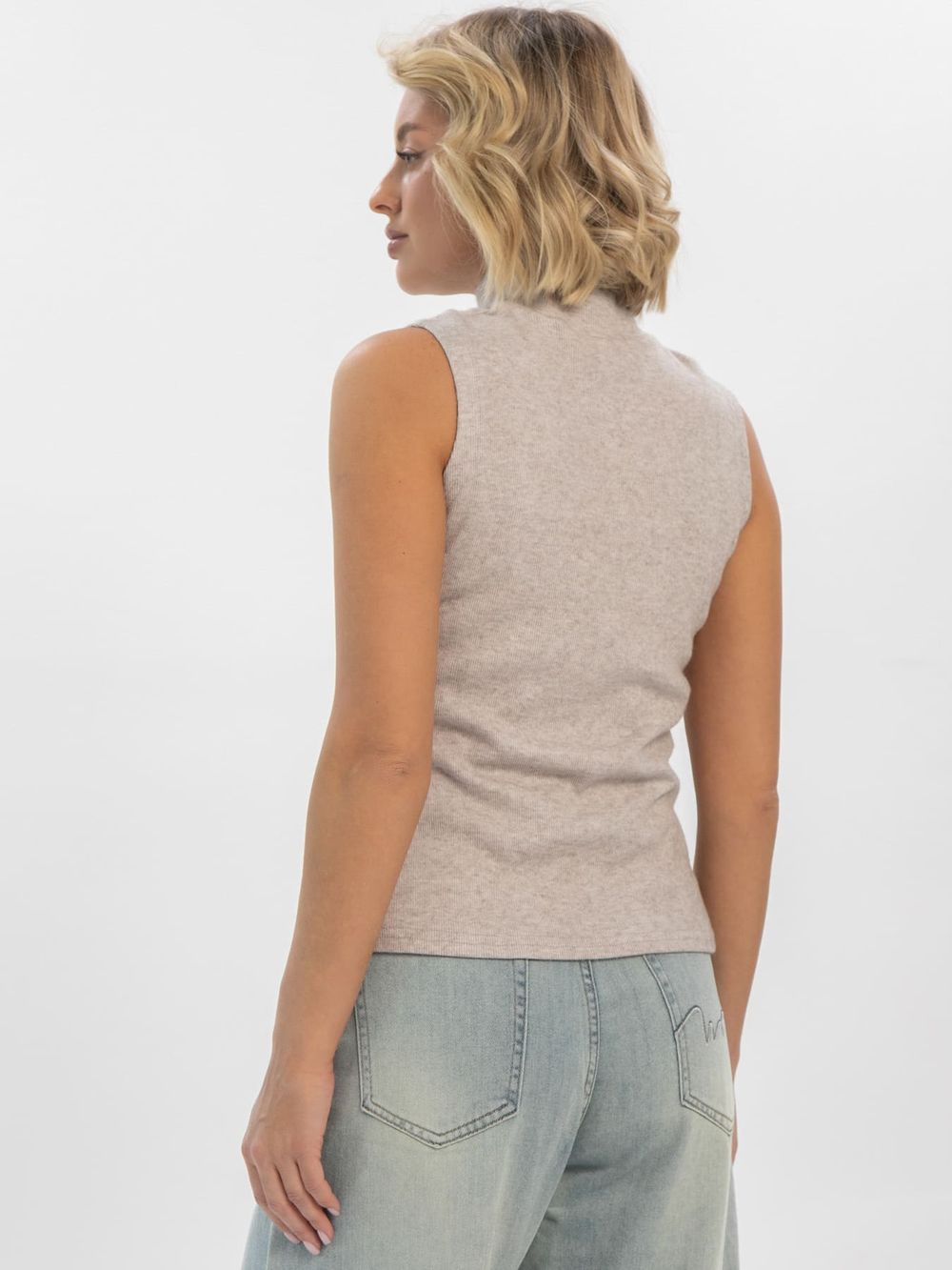 Топ трикотажный Лайм (бежевый) Б16409-1М LT Collection