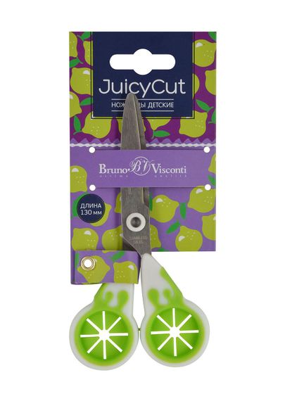 Qayçı \ Hожницы\ Scissors Ножницы детские Альт "Juicy Cut" 13 см, 2 цв.