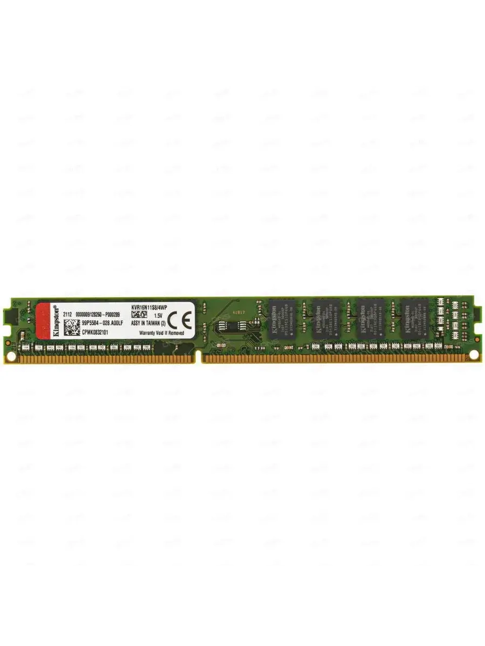 Оперативная память KVR16N11S8/4WP 4 ГБ