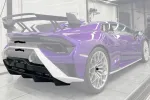 Карбоновый диффузор заднего бампера для Lamborghini Huracan STO 2021+ Ламборгини Хуракан