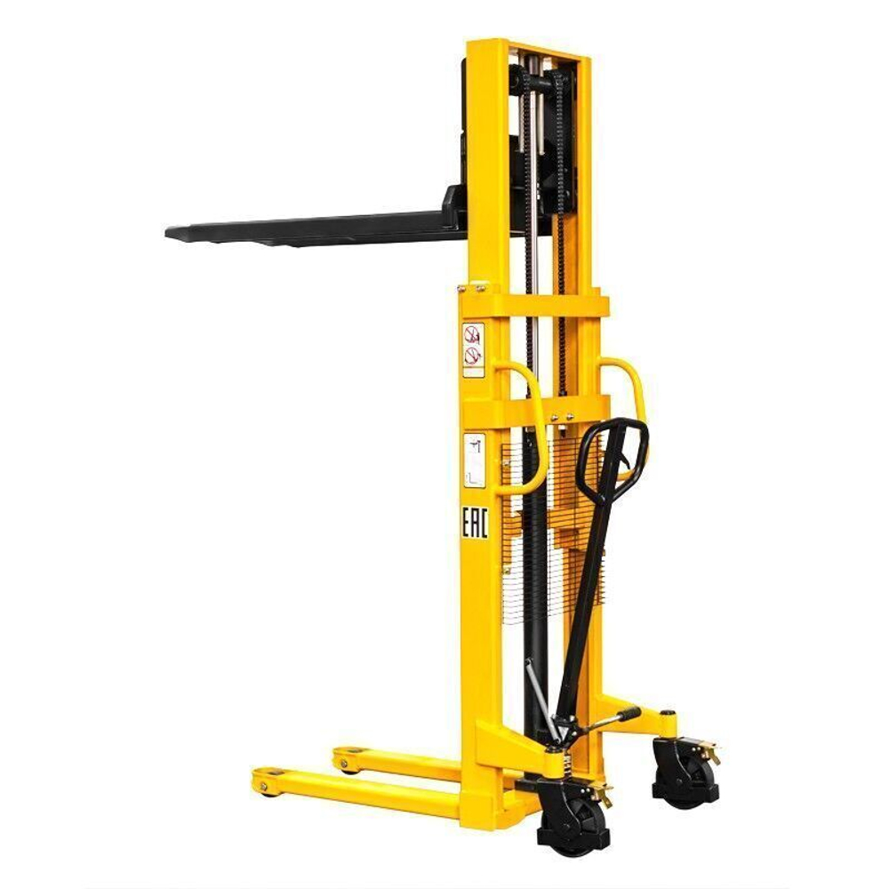 Ручной гидравлический штабелер SDJ 1520 (1500 кг; 2 м; фиксированные вилы) SMARTLIFT (SMART)