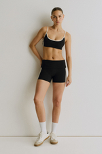 Короткие спортивные леггинсы SoftMove™ — низкая посадка - H&M