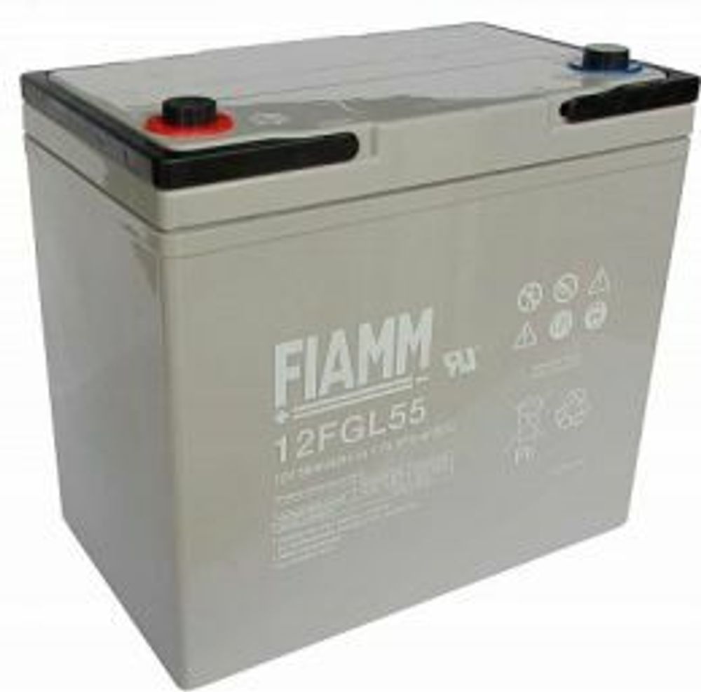 Аккумулятор FIAMM 12FGL55 - AGM ( 12В / 55Ач ) Аккумулятор FIAMM 12FGL55 - AGM ( 12В / 55Ач )