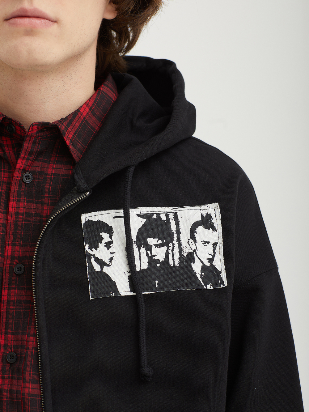 Мужская Толстовка Splinter Faded Zip