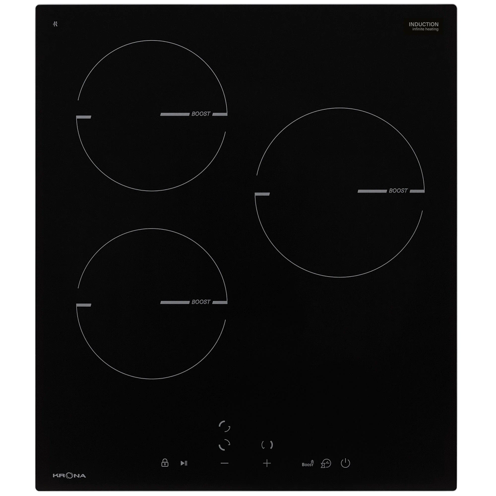 Электрическая варочная панель Krona Magier 45 BL 3BTK