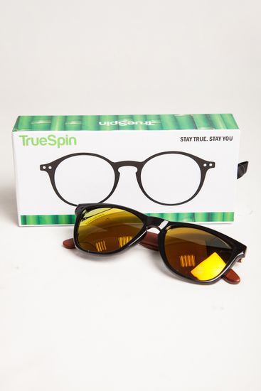 Очки TRUESPIN Nu Bamboo Black/Red