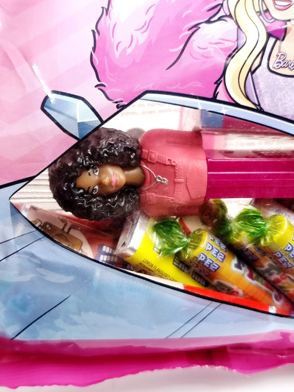 PEZ Barbi Maxi Bag ассорти конфет с диспенсером Барби 183,5 г (Австрия)