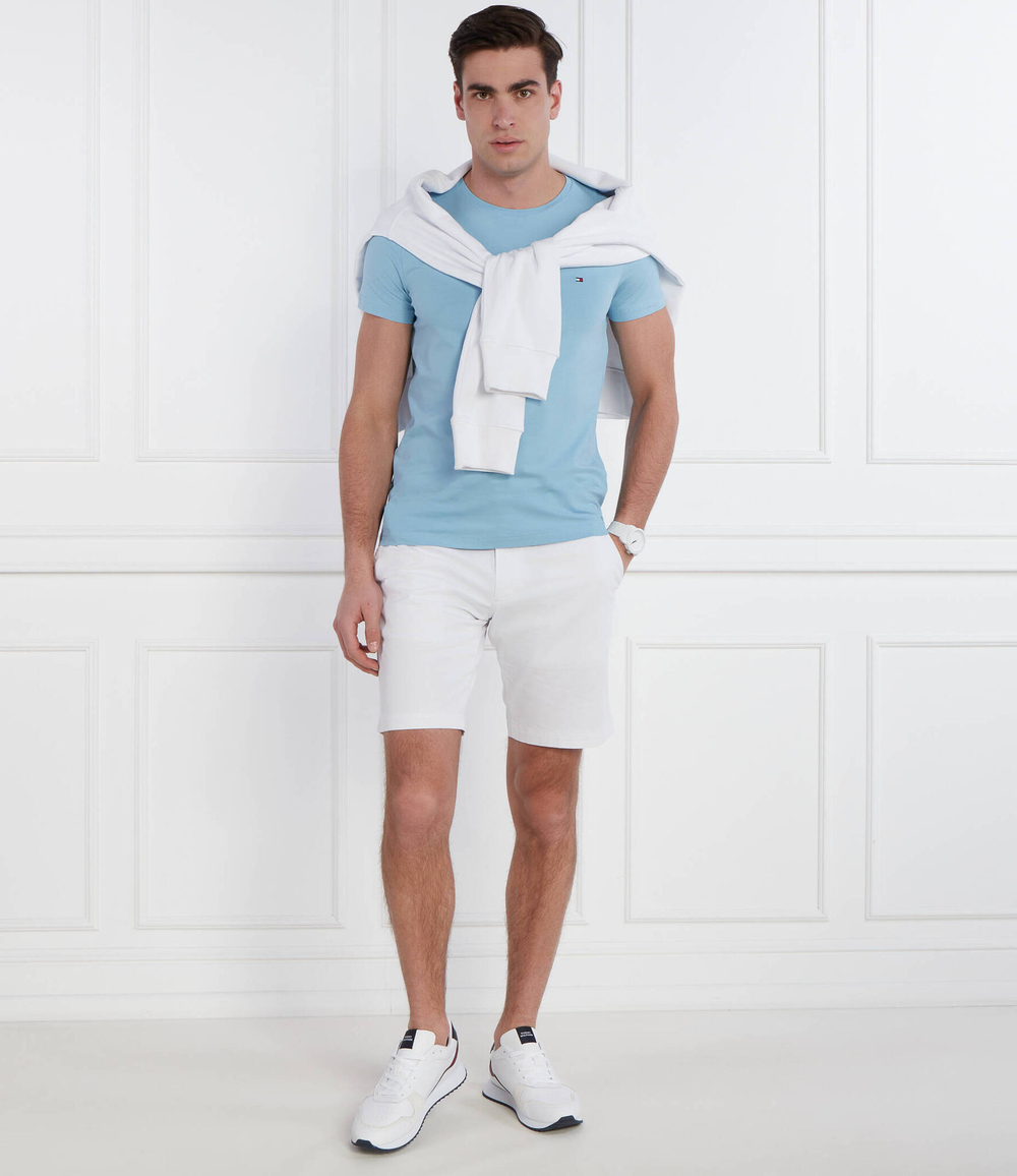 Футболка Tommy Hilfiger - голубой(MW0MW10800)