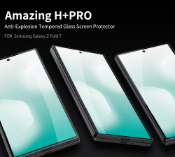 Защитное стекло с прозрачными рамками от Nillkin для Samsung Galaxy Fold 7, серия H+Pro Anti-Explosion Glass Screen Protector