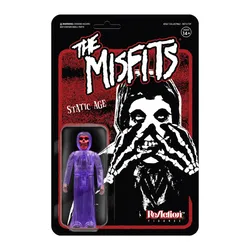Фигурка Super7. Misfits ReAction: Fiend Static Age (Clear Purple)