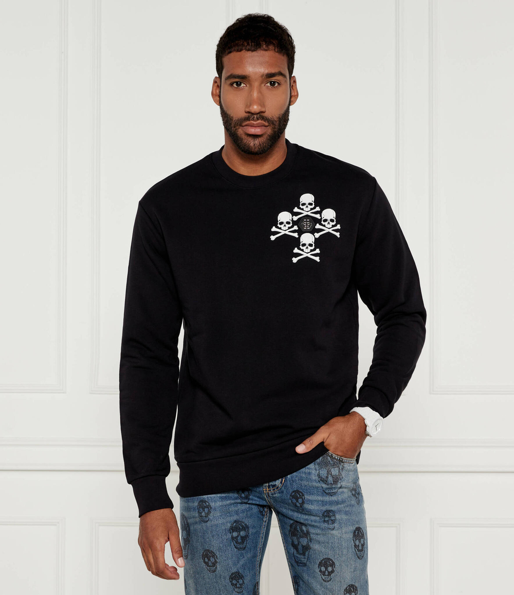 Худые Skull&Bones Philipp Plein - черный(MJO1297 PJY002N)