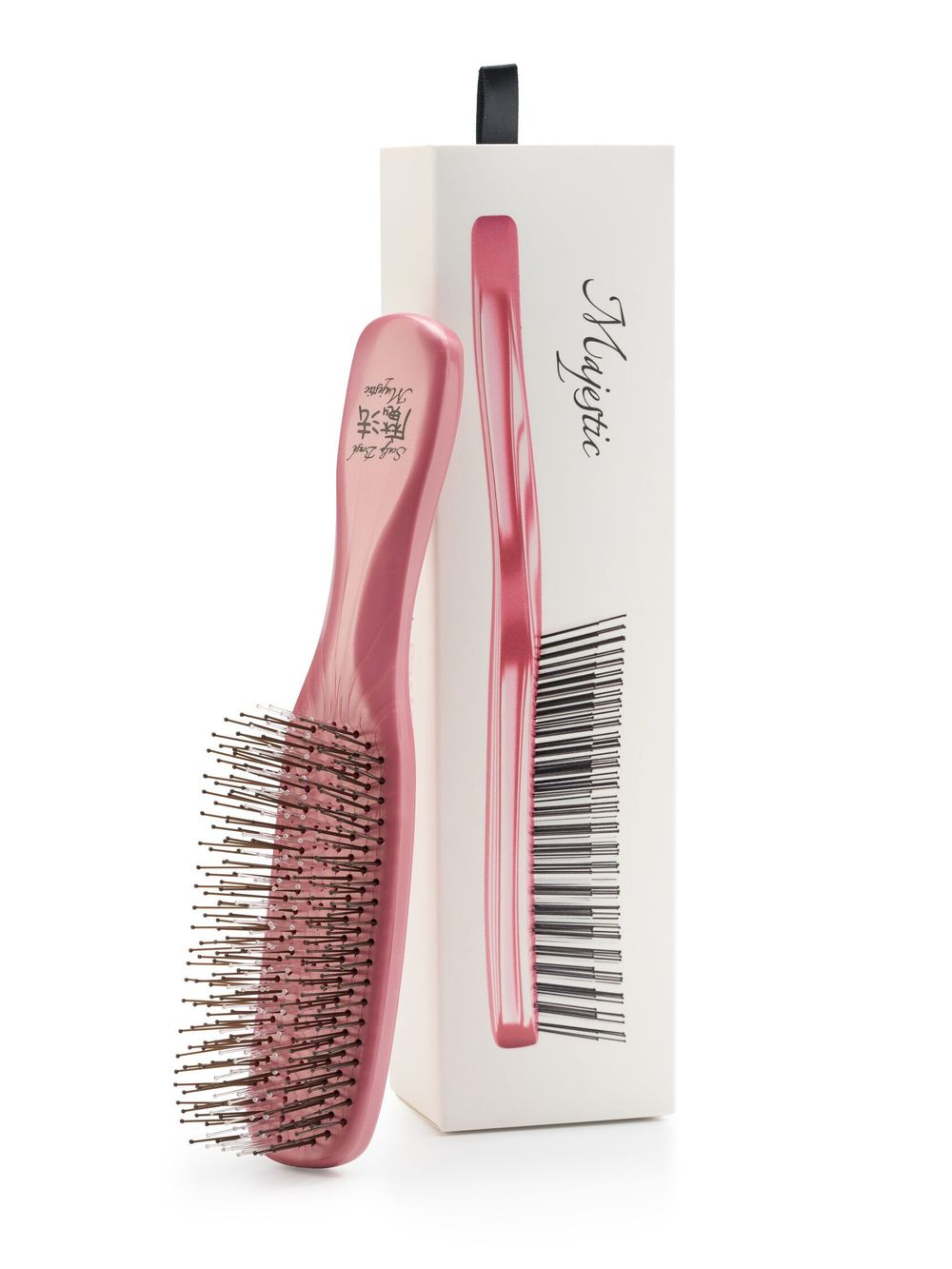Расческа Majestic Scalp Brush розовый жемчуг