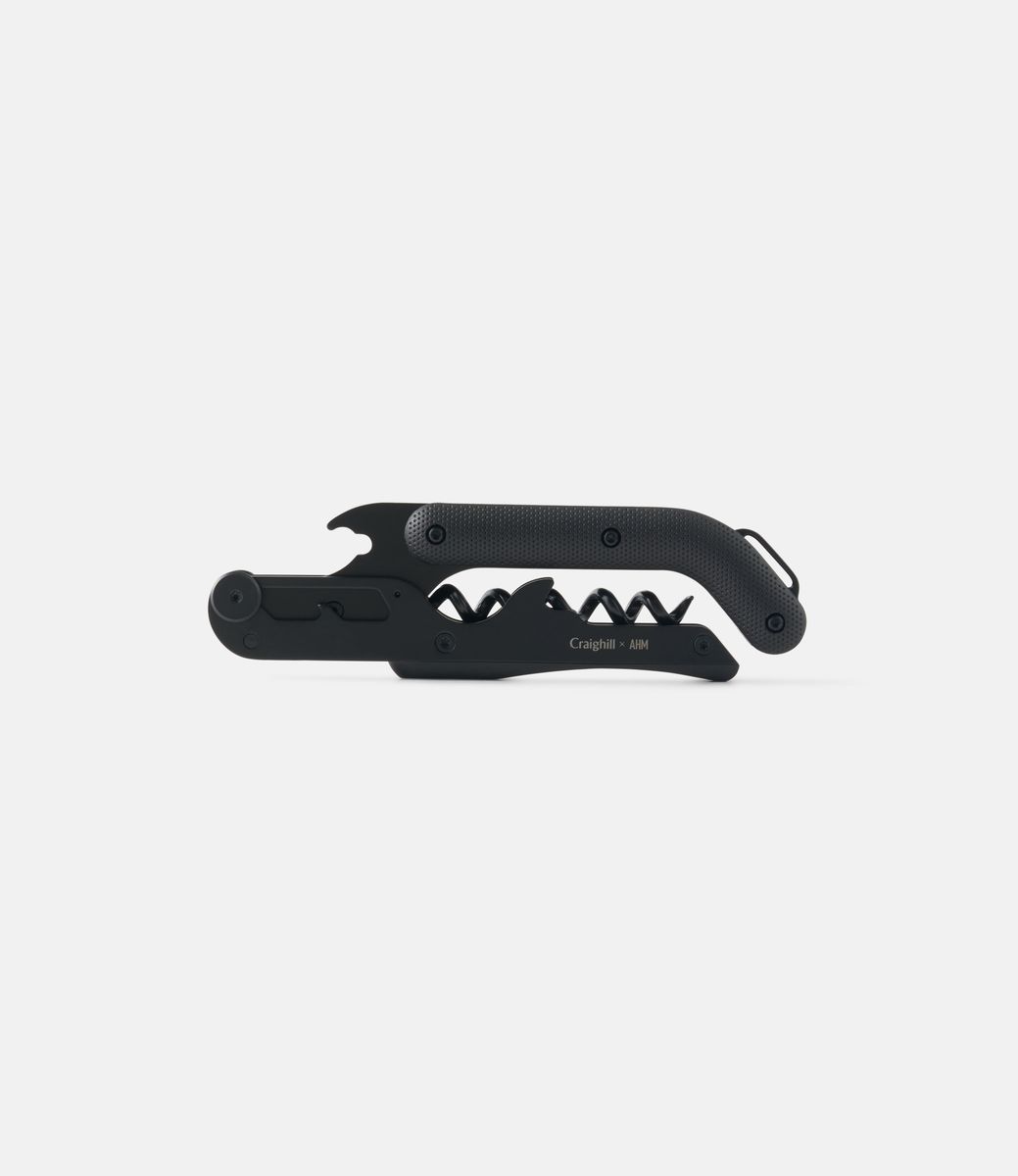 Craighill Best Wine Key Black — открывалка бутылок из стали
