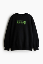 Свитшот оверсайз с принтом Billie Eilish - H&M