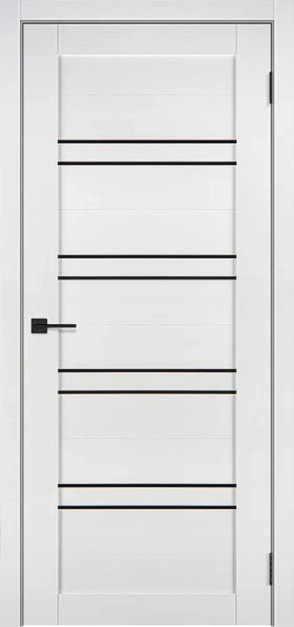 Эко-2 — Бьянко, 2000х800, Частично остекленная (ДЧ)