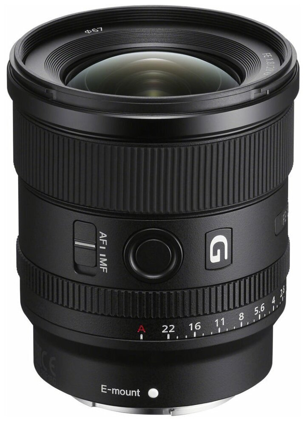 Объектив Sony FE 20mm f/1.8 G (SEL20F18G), автоматическая фокусировка