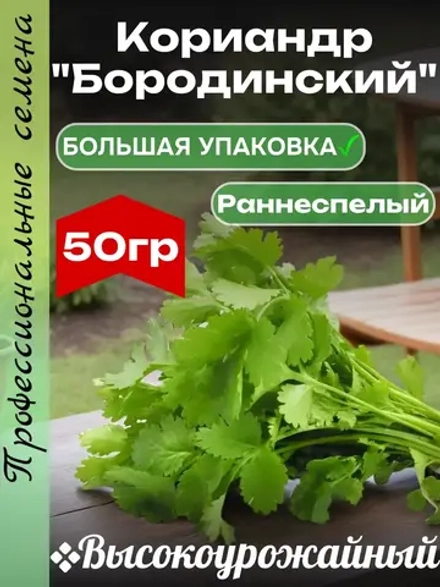 Семена Кориандр (кинза) Бородинский50 гр