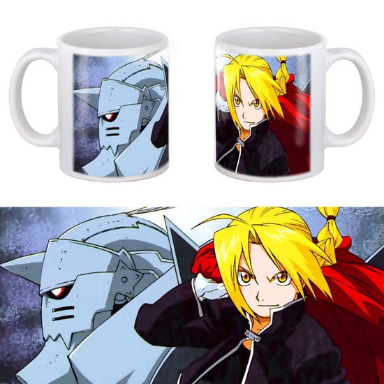 Кружка керамическая, Fullmetal Alchemist, Стальной алхимик, 330 мл