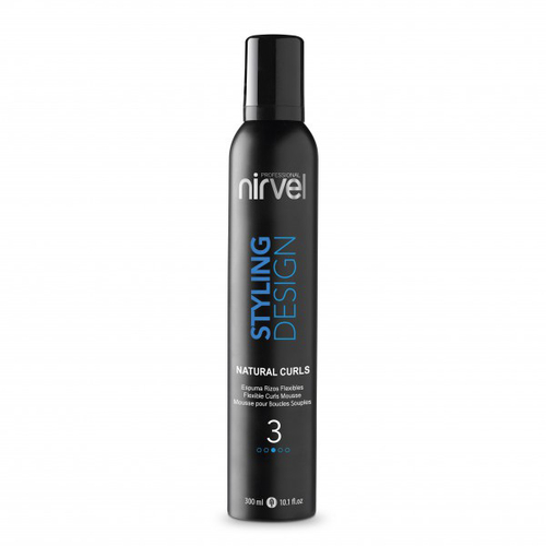 Мусс для создания естественных локонов средней фиксации Nirvel Natural Curls Mousse 300мл