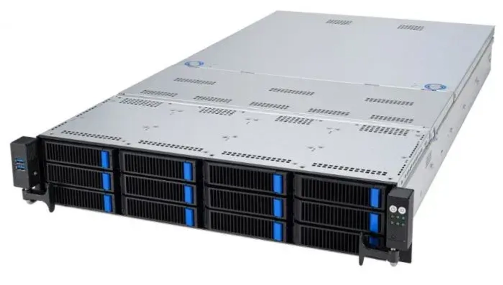 Серверная платформа ASUS  RS720-E11-RS12U/10G/2.6KW/12NVMe/OCP/GPU