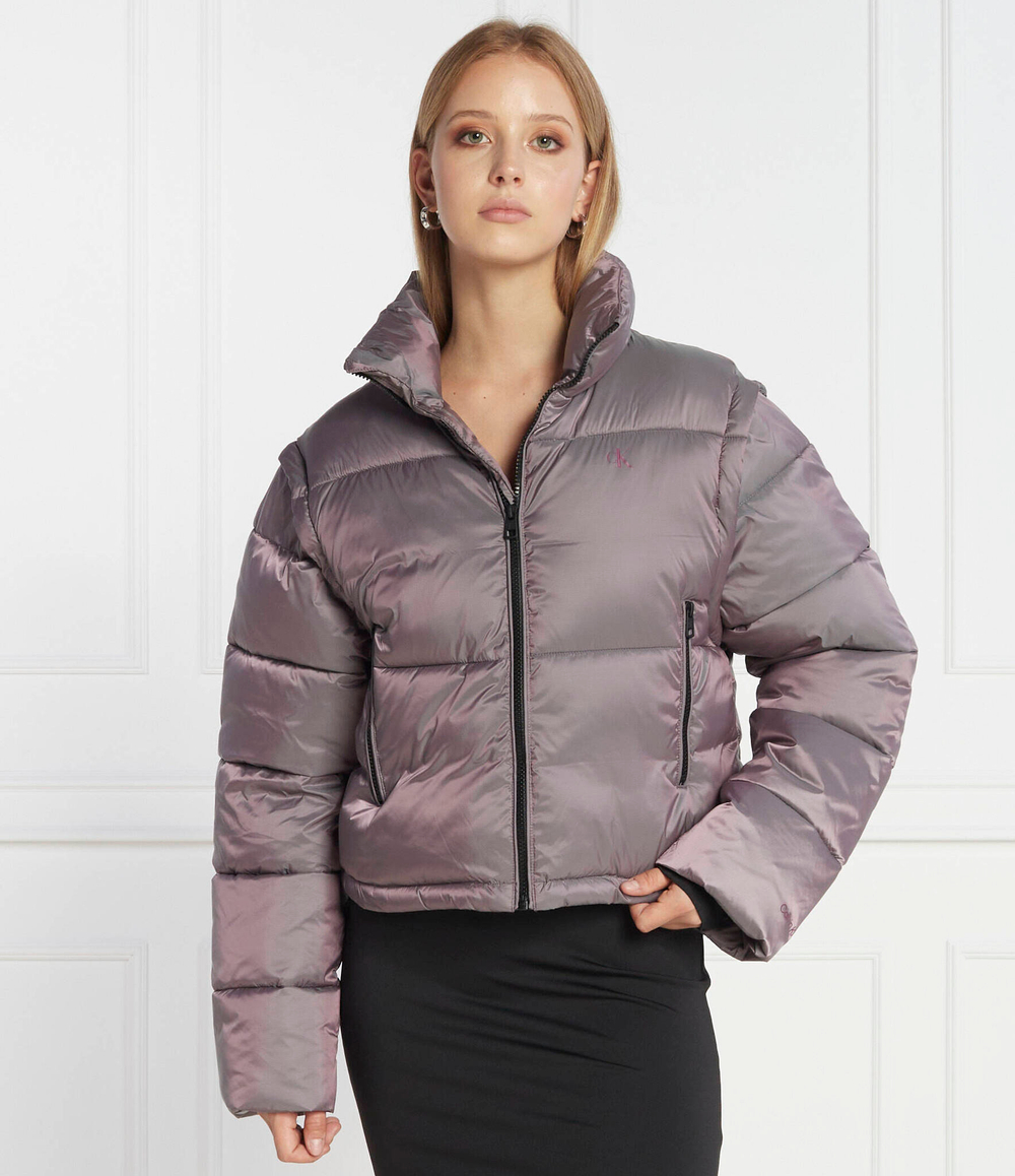 Куртка 2в1 CALVIN KLEIN JEANS - фиолетовый(J20J221886)