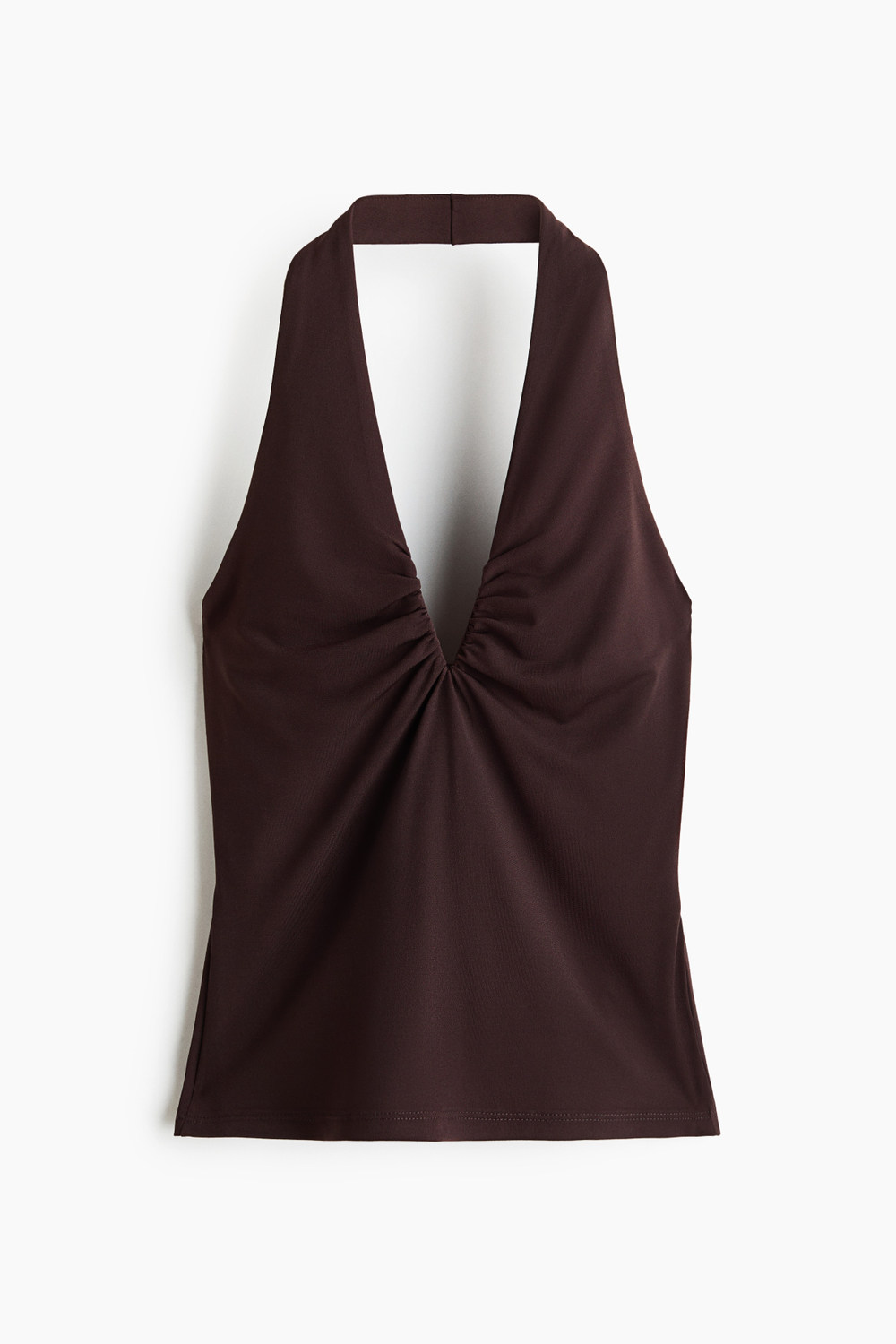 Топ с V-образным вырезом и бретелью через шею - H&M