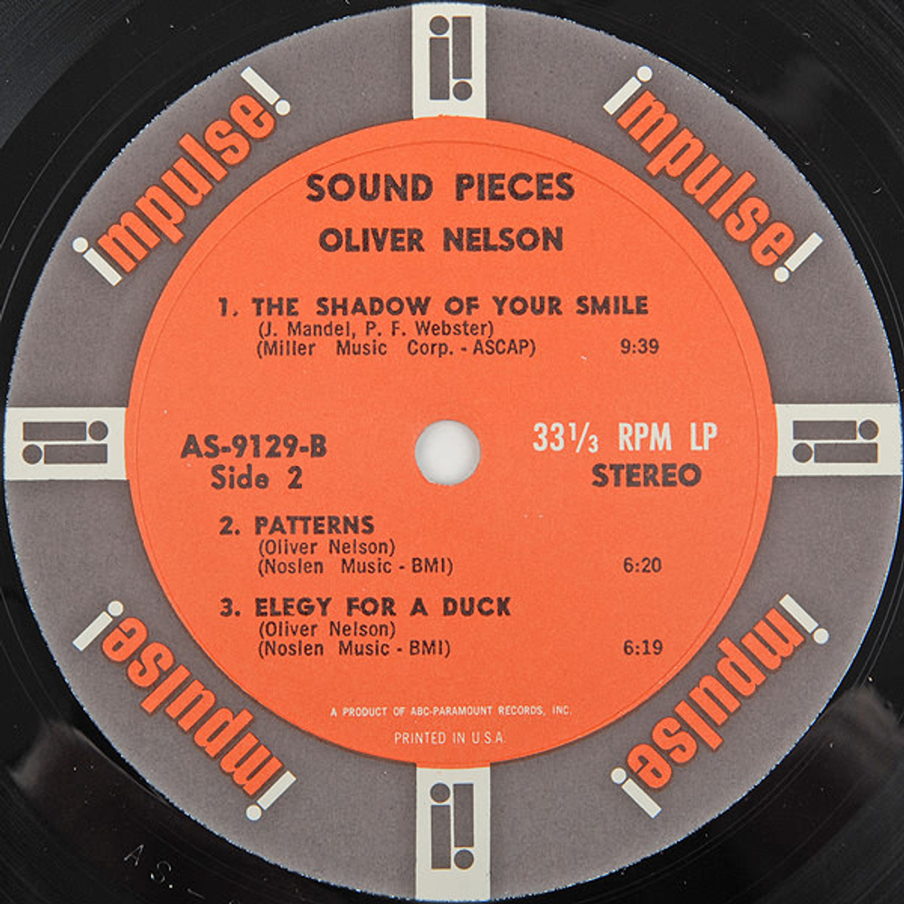 Oliver Nelson - Sound Pieces - US OG Impulse Stereo