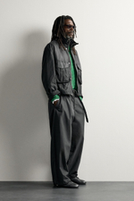 КУРТКА С ВОЩЕНЫМ ПОКРЫТИЕМ AARON LEVINE X ZARA — ZARA
