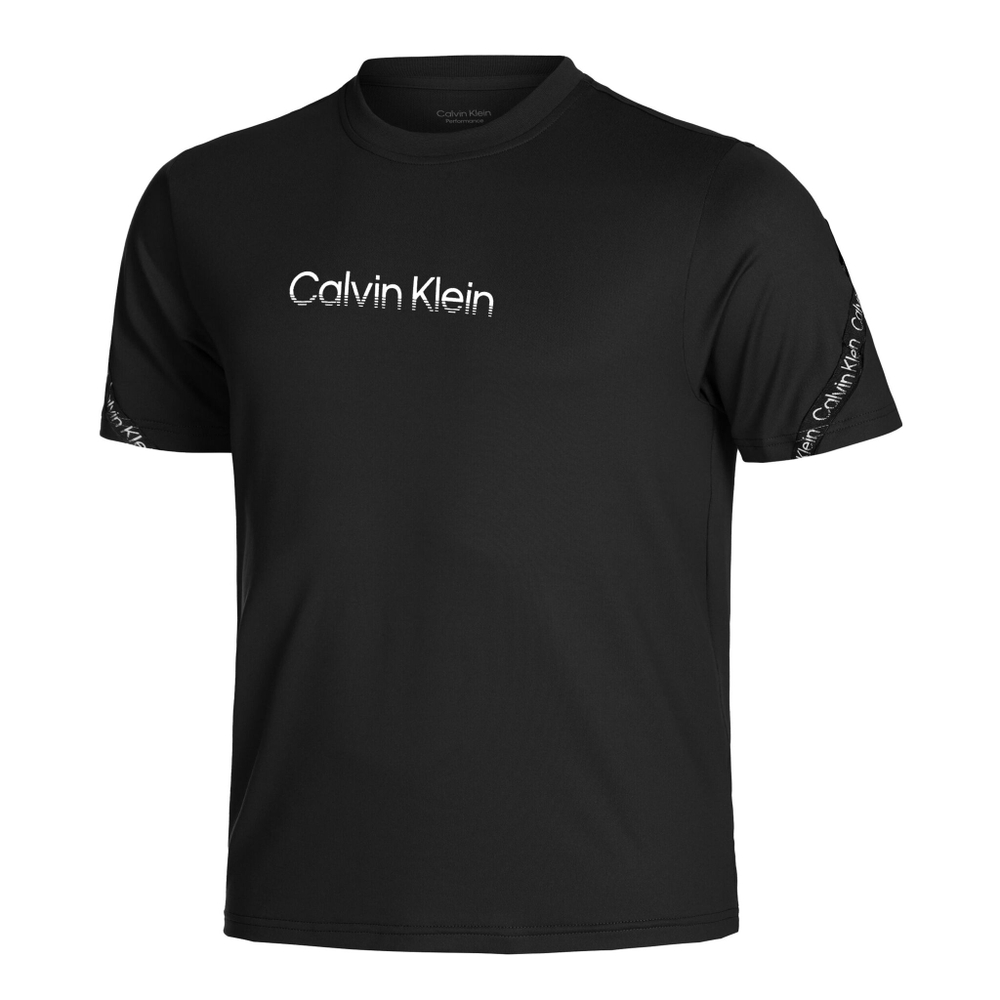 Мужское теннисное поло Calvin Klein T-Shirt Men - Black