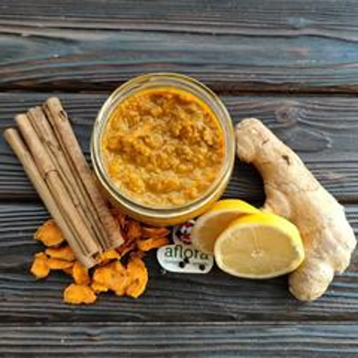 Имбирная смесь для иммунитета с куркумой и корицей / 250 г